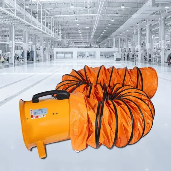 Free Standing Mobile Fan, Axial, Portable, PVC - view 5