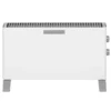 Freestanding Convector Heater, 2000W, TEMPERED GLASS