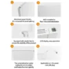 Freestanding Electric Convector Panel, Aluminum, 220V-240V - view 3