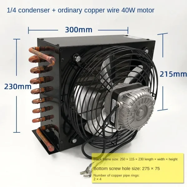 Freezer, Aluminum, Copper - view 5