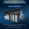Fresh Air Purification Unit, 150mm, 450Pa, Inline, HEPA - view 4