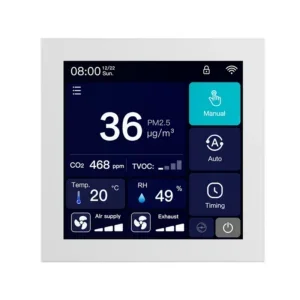 Fresh Air Ventilation Controller, LCD, RS485, HVAC, ERV
