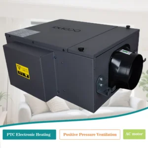 Fresh Air Ventilator, 1500W, H12, HEPA, Ceiling