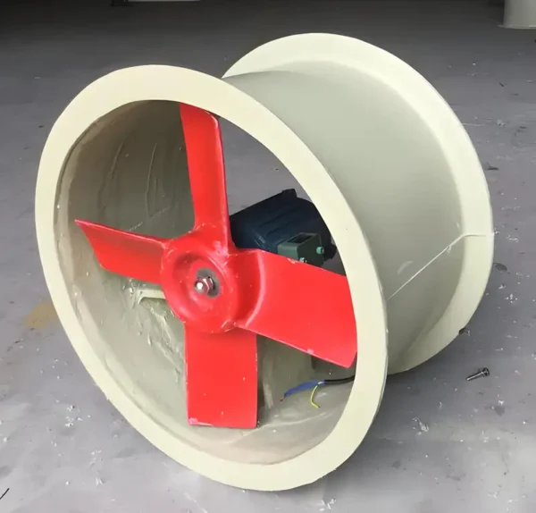 Frp Centrifugal Suction Fan, Explosion-proof, 4-72, Roof
