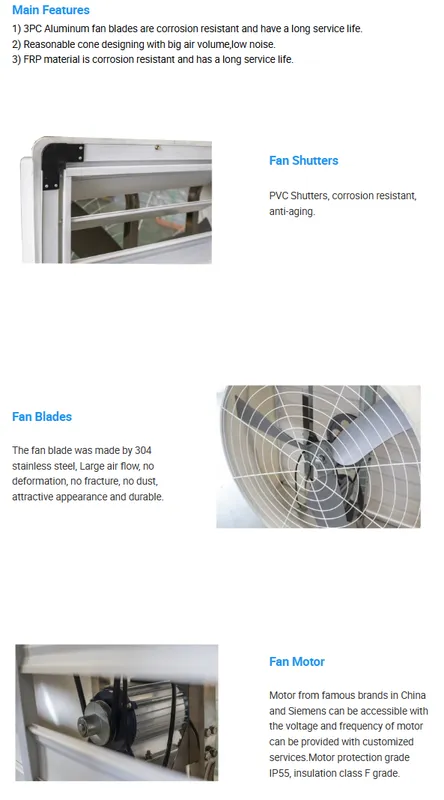 Frp Fiberglass Ventilation Fan, Roof, Wall - view 5