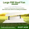 Frp Roof Axial Fan, 1850mm, 70dB - view 3