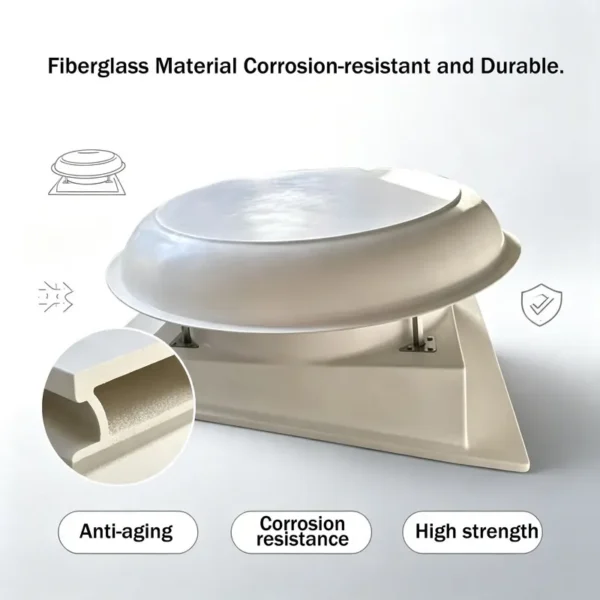 Frp Roof Axial Fan, 415V, Electric - view 3