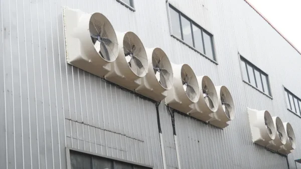 Frp Ventilation Exhaust Fan, Roof, 380-480V, 38800CFM - view 5