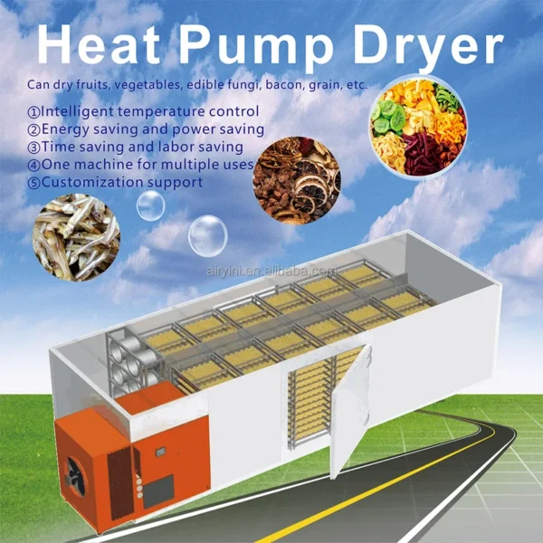Fruit Vegetable Heat Pump, 380 (customization), 8500W - view 5