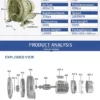 Fuli Hg-7500sb Three-phase, 380 V, Electric - view 2