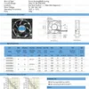 Full Aluminum Fan, TOPFAN, 80*80*25mm, 24V, 48V - view 6