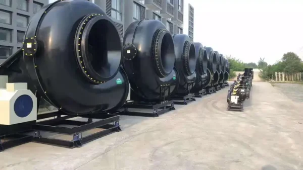 Fume Dust Exhaust Fan, FRP, Centrifugal - view 2