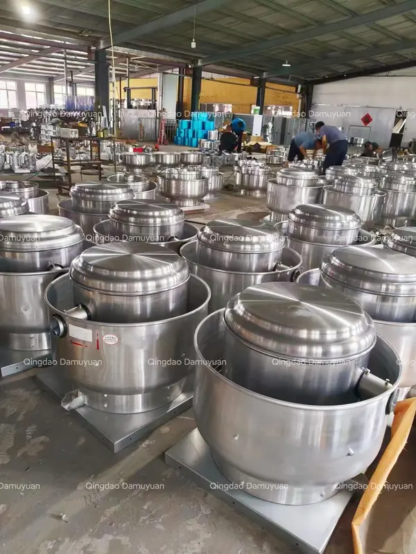 Fume Exhaust Cleaning Fan, Roof, Centrifugal - view 2