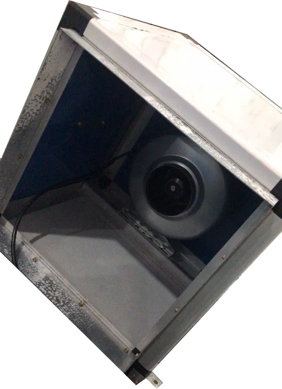 Fume Hood Exhaust Fan, MPCF-160-B2S, Plastic - view 3