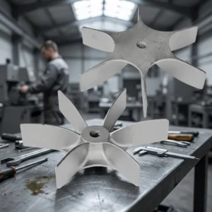 Furnace Fan, Cast, Stainless Steel