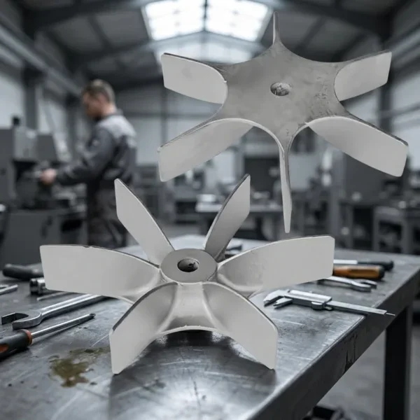 Furnace Fan, Cast, Stainless Steel