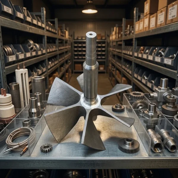 Furnace Fan, Cast, Stainless Steel - view 4