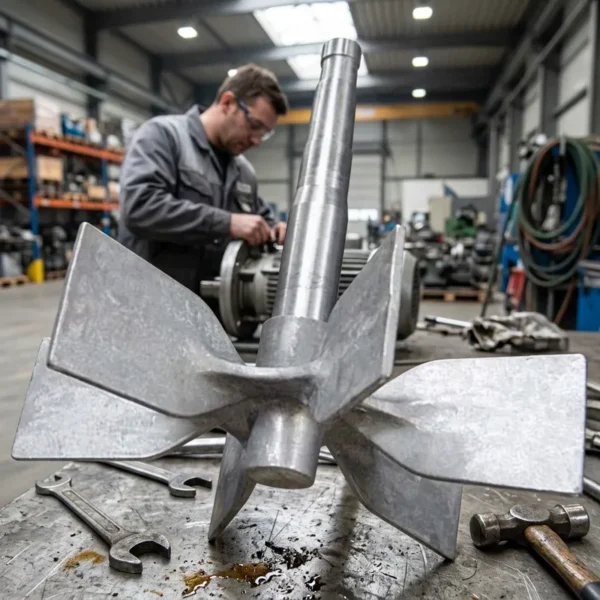 Furnace Fan, Cast, Stainless Steel - view 5