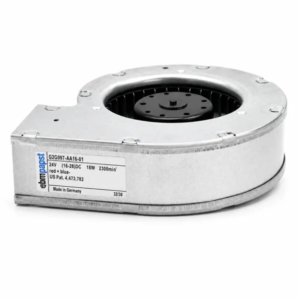 G2G097-AA16 97mm DC Centrifugal Blower, 24V 18W, German Made - view 4