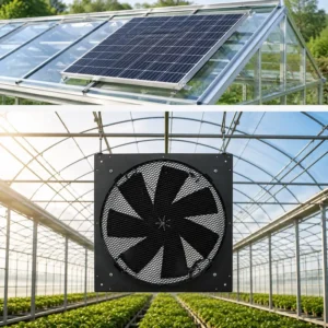 Gable Wall Air Extractor, Solar, BLDC