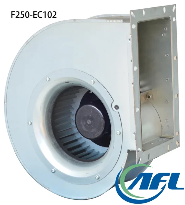 Galvanised Sheet Steel Impeller, AFL, 250mm, 220V, Centrifugal - view 2