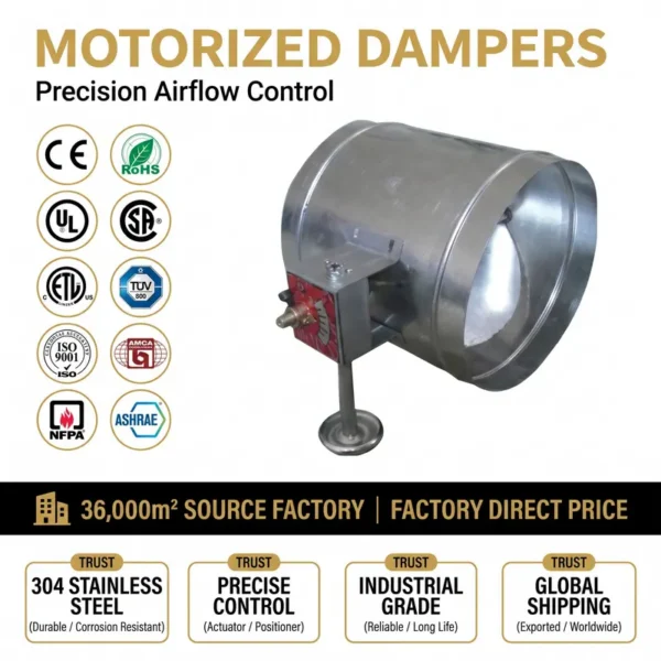 Galvanized Air Duct Valve, HVAC, No, Galvanized Steel