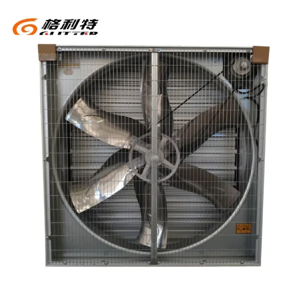 Galvanized Body Exhaust Fan, Wall, Axial, 1.5kw - view 3