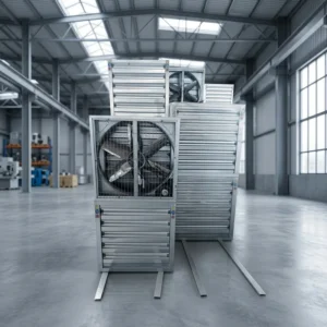 Galvanized Gravity Ventilation Fan, 1380, 220 V