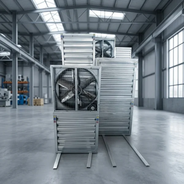 Galvanized Gravity Ventilation Fan, 1380, 220 V