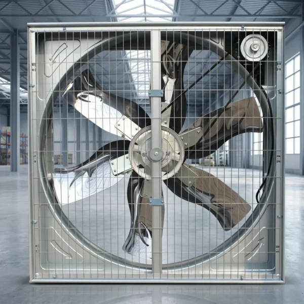 Galvanized Sheet Exhaust Fan, Wall, Axial