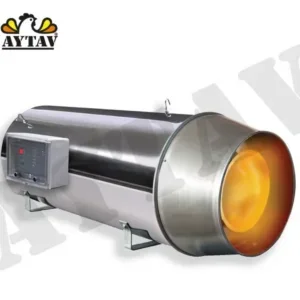 Gas Air Heater, 120V, Stainless, Steel, AYTAV