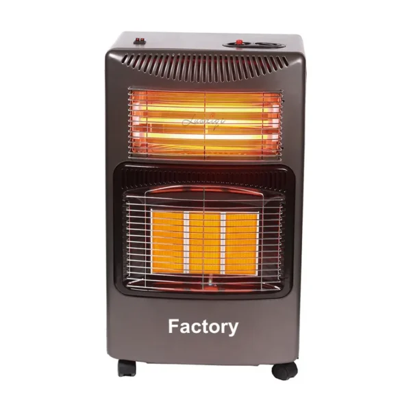 Gas Electric Heater, Copper, Metal - view 3