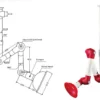 Gas Fume Exhaust Fan, Plastic, Laboratory Furniture - view 6