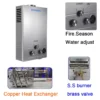 Gas Geyser Convector Heater, Portable, Plastic - view 5