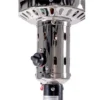Gas Heater, 000, BTU, Stainless, Steel