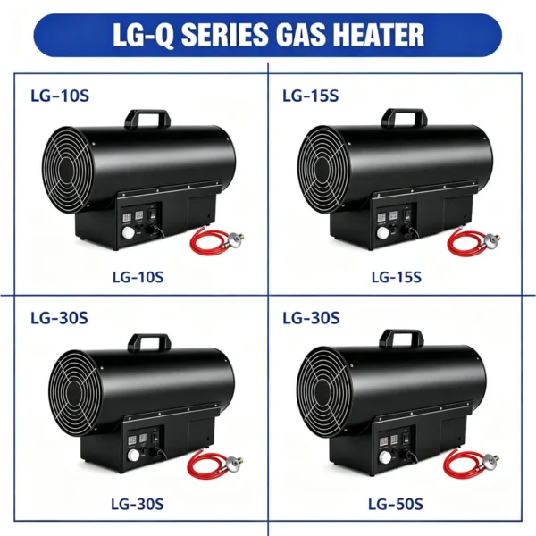 Gas Heater, 10KW/15KW/30KW/50KW, Portable, LPG - view 3