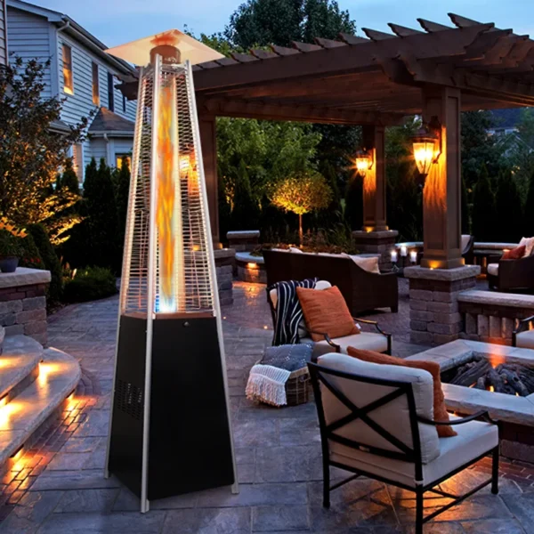 Gas Heater, 2-20%, Stainless, Steel, Portable - view 2