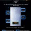 Gas Heater, 20KW, 24KW, Wall - view 3