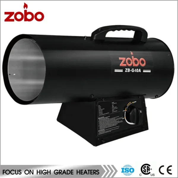 Gas Heater, 40000Btu, Portable, LPG - view 4