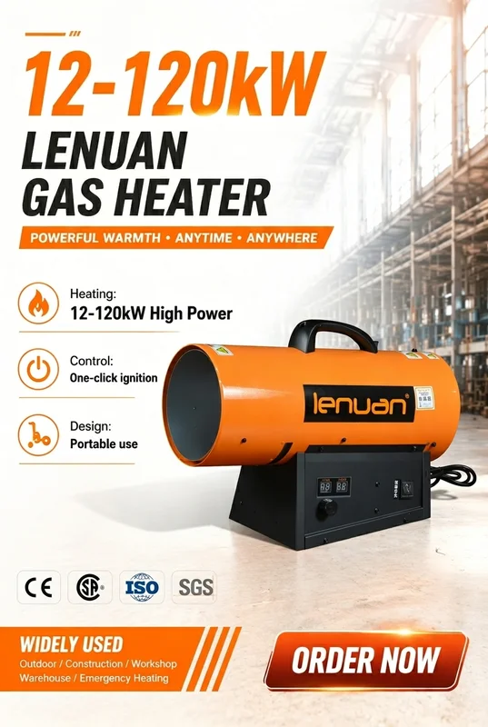 Gas Heater, LENUAN, 70kw - view 6