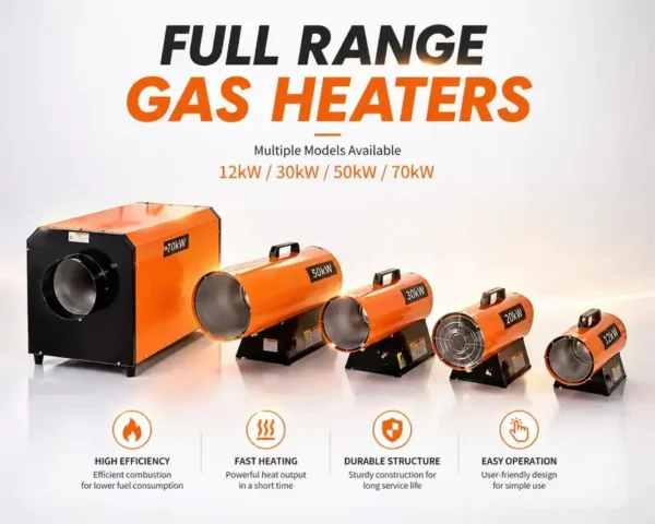 Gas Heater, Portable, 12kw - view 4