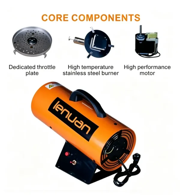 Gas Heater, Portable, 12kw - view 5