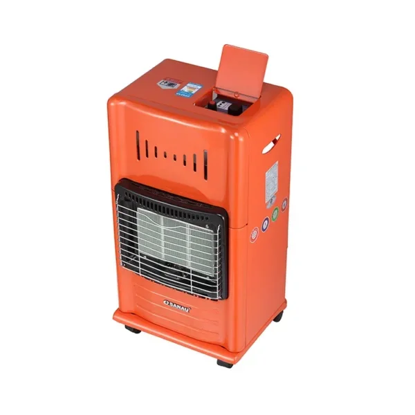 Gas Heater, Portable, Electric, powder coated steel