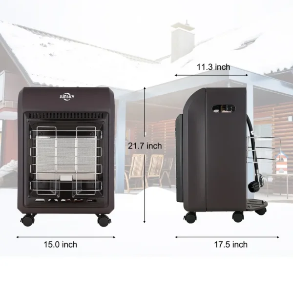 Gas Heater, Portable, Metal - view 4