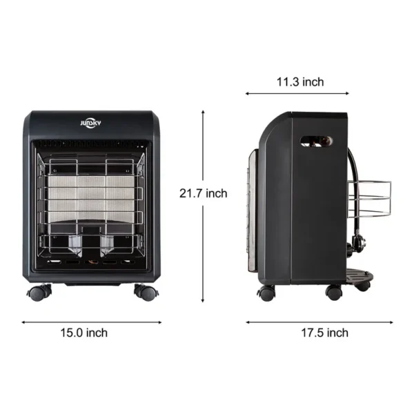 Gas Heater, Portable, Plastic - view 4