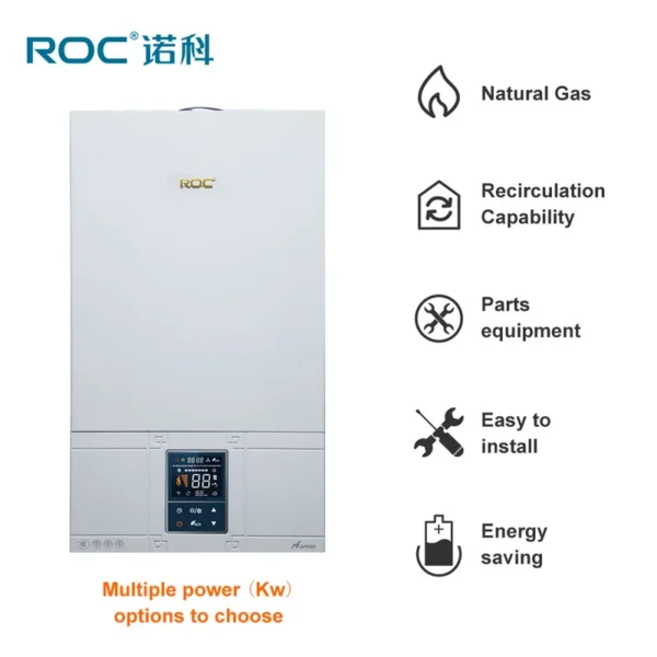 Gas Heater, ROC, Wall - view 3