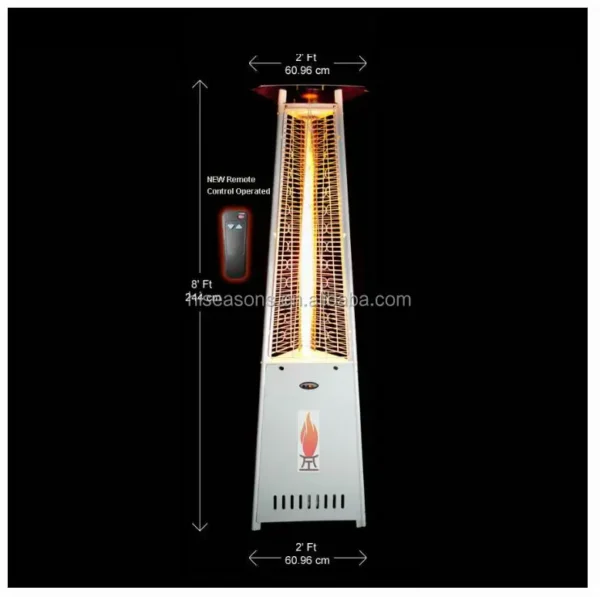 Gas Heater, Stainless Steel, Patio Heaters - view 2
