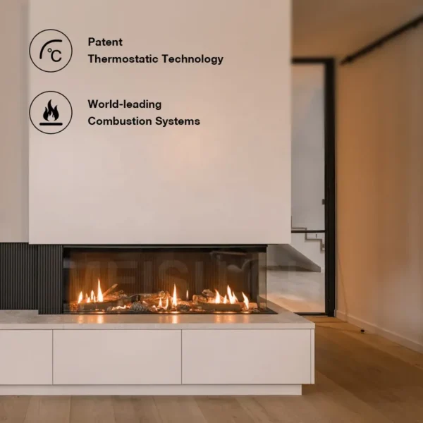 Gas Heater, Tangential, Gas Fireplaces - view 2