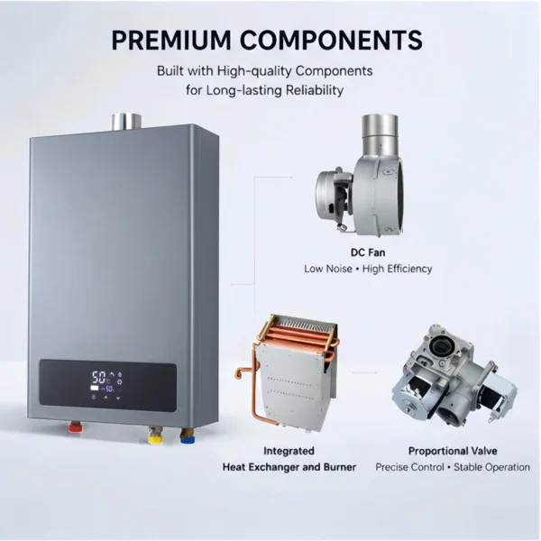 Gas Heaters, Copper, 13L, 16L - view 4