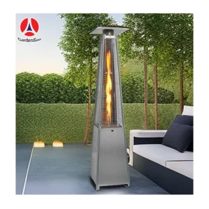 Gas Patio Heater, 13000w, Stianless Steel